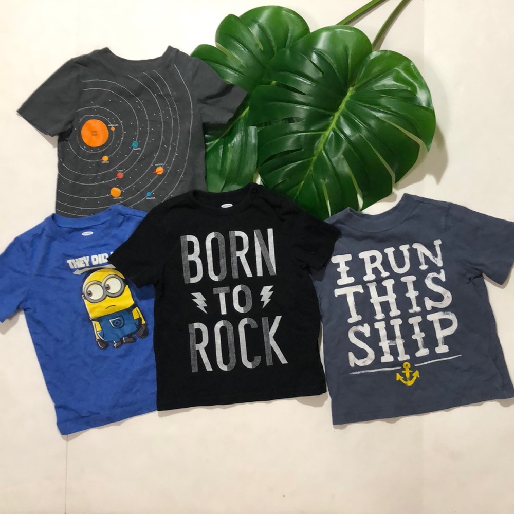 Old Navy Graphic Tees, 3T Boys